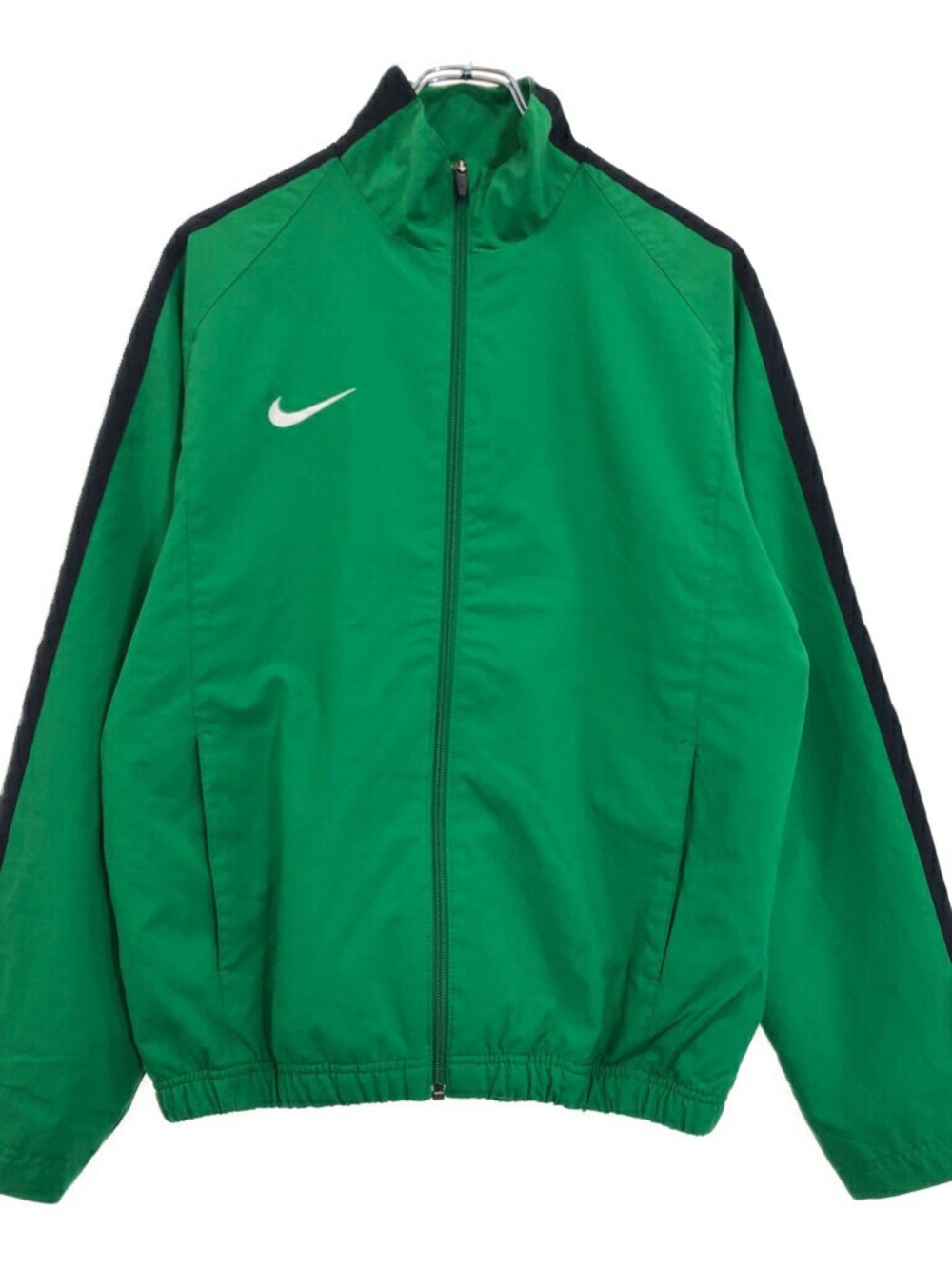 Nike Green Zip Up Jacket Small Swoosh Track Jacket Lightweight